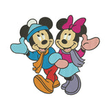 Winter Mouse embroidery files digital - 315072