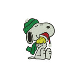 Puppy winter embroidery designs digital - 320017