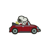 Car Puppy embroidery designs digital - 320039