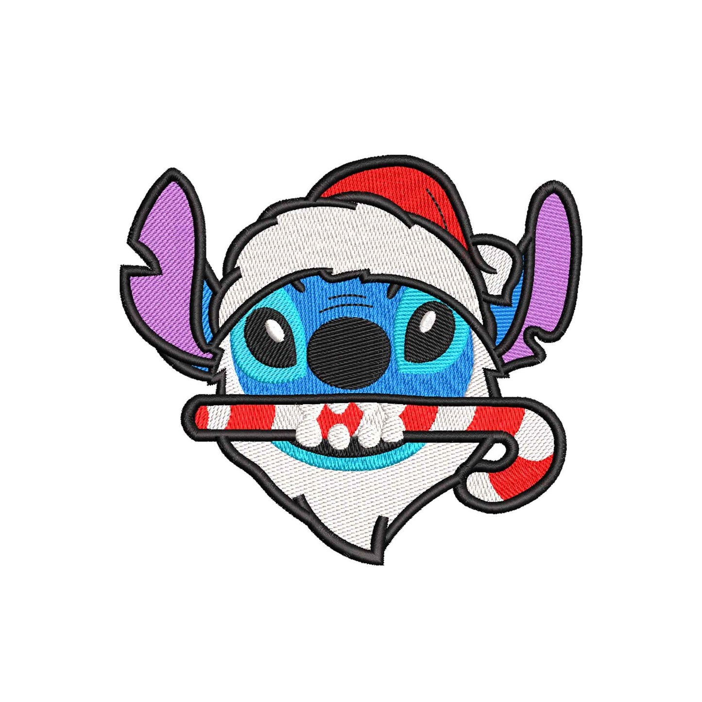 Christmas embroidery designs of machine Blue Alien Pet - 323030