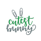 Cutest bunny machine embroidery designs - 410017