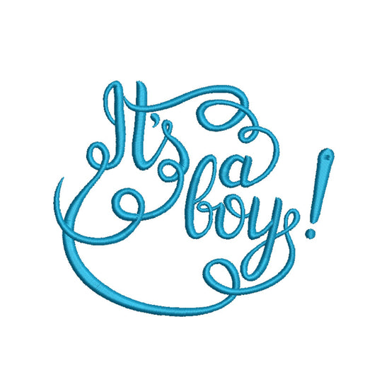 It's a boy machine embroidery designs - 410075