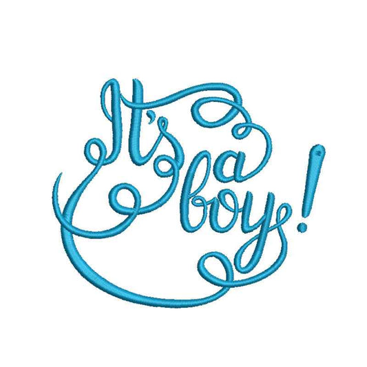 It's a boy machine embroidery designs - 410075