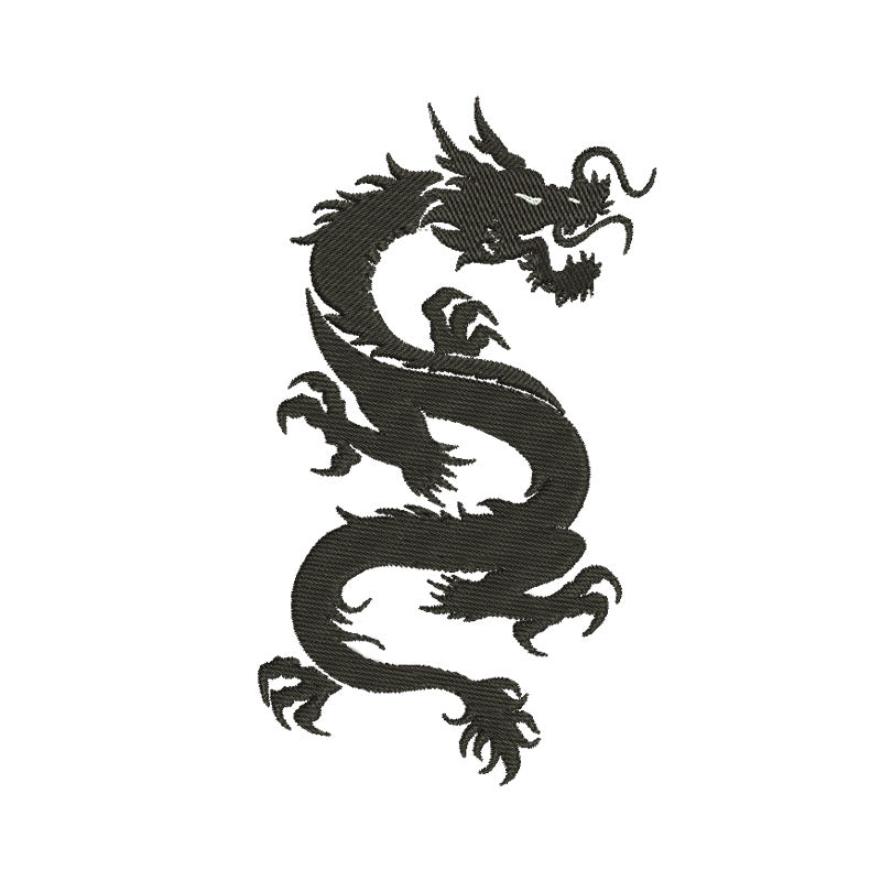 Dragon machine embroidery designs - 610001