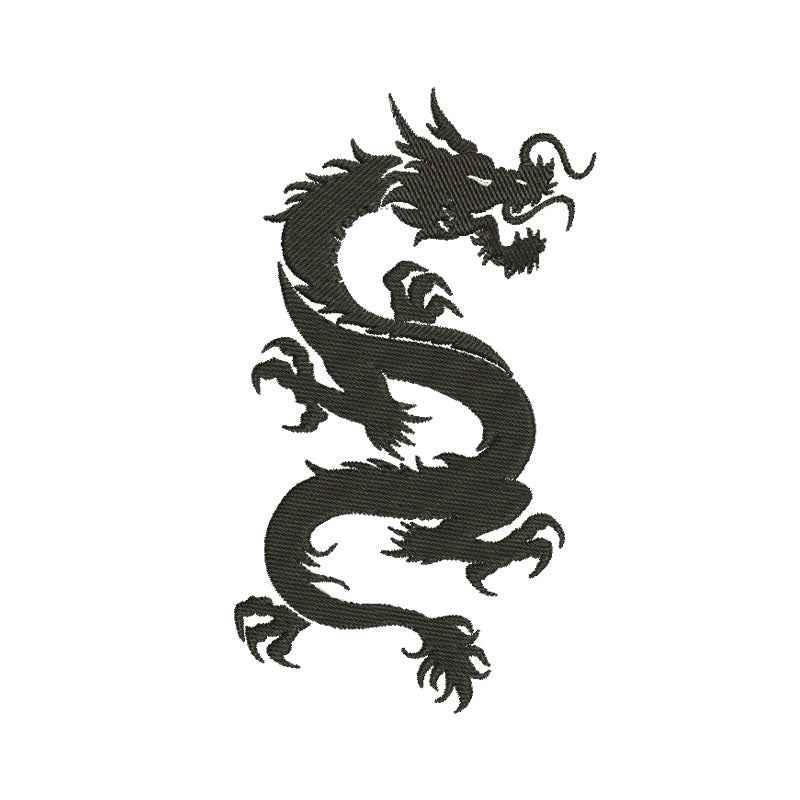 Dragon machine embroidery designs - 610001