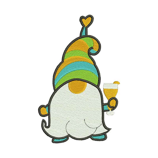 Gnome machine embroidery designs summer - 610031