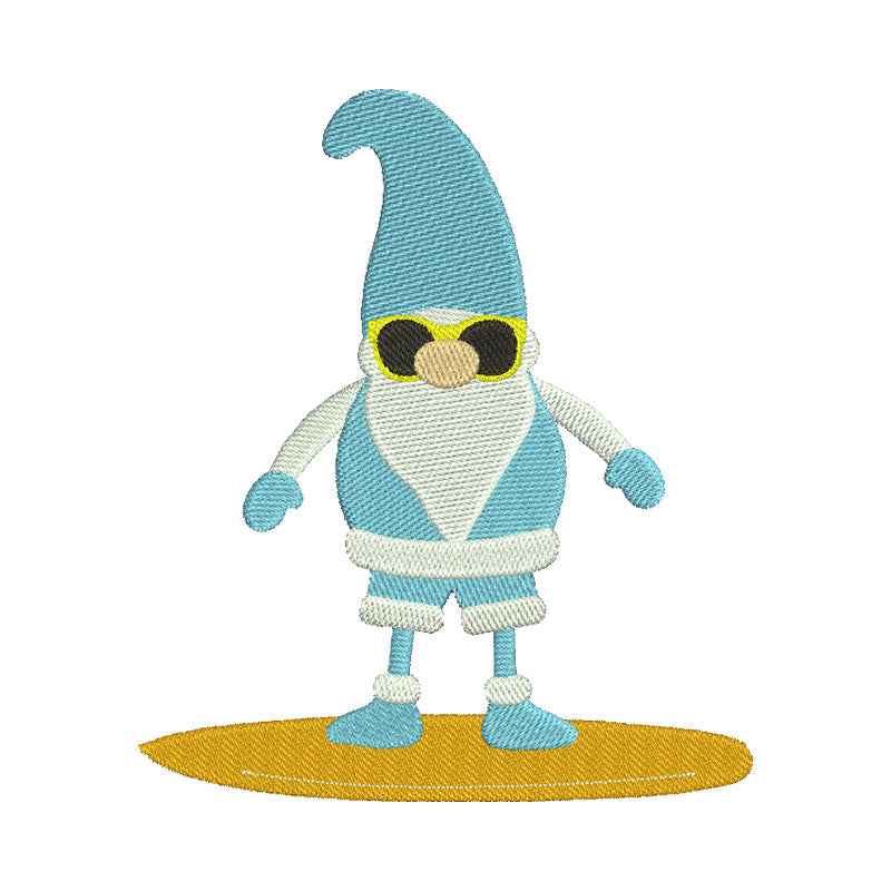 Gnome machine embroidery designs summer - 610042