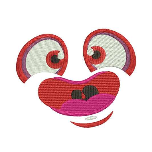Cute monster embroidery designs download - 610066