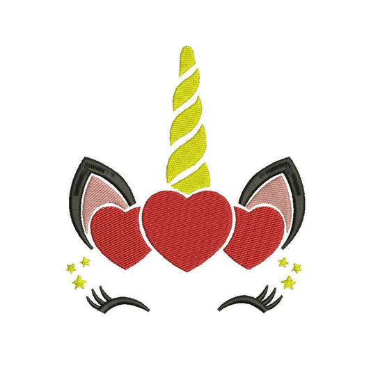 Unicorn embroidery designs for machine - 610081