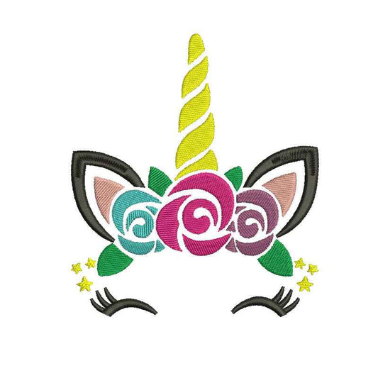 Unicorn machine embroidery designs for kids - 610083