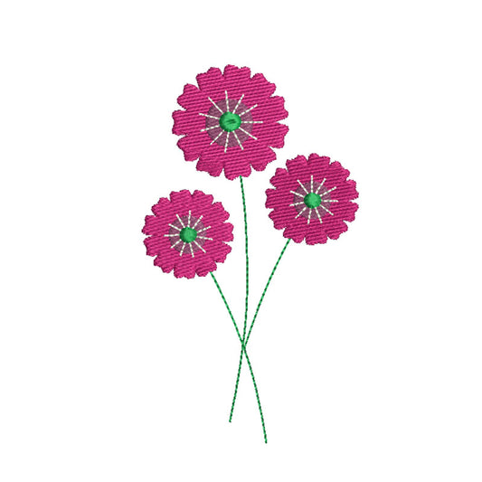Flower machine embroidery designs - 710056