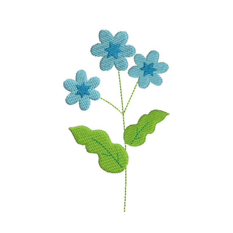 Flower machine embroidery designs - 710057