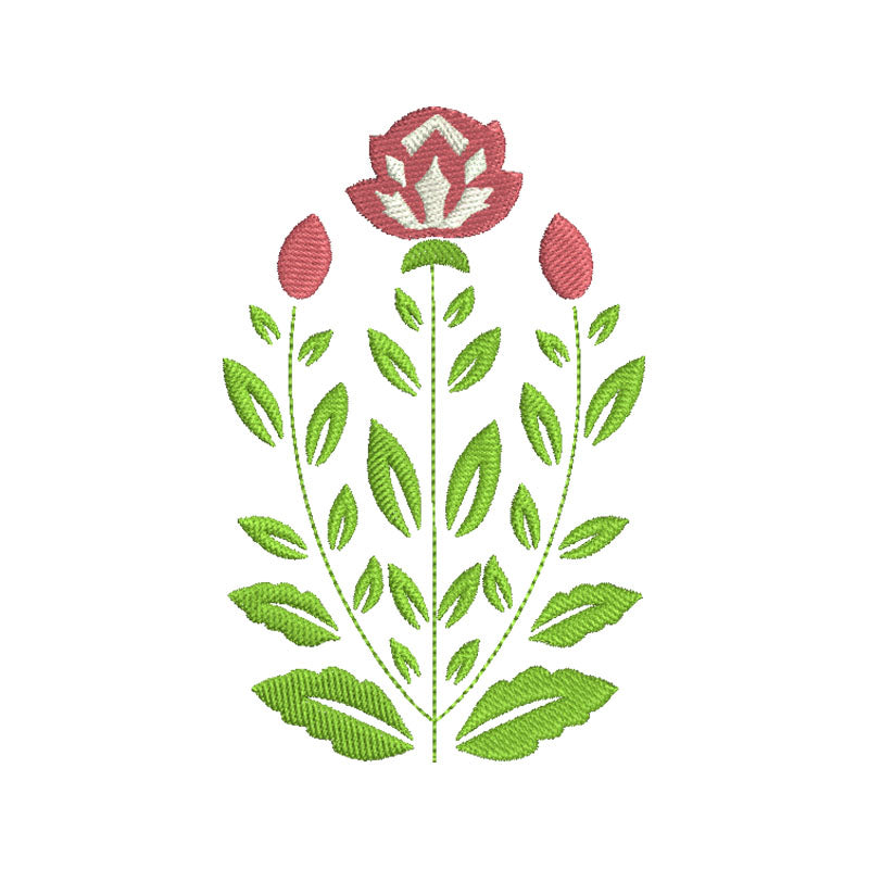 Flower machine embroidery designs - 710063