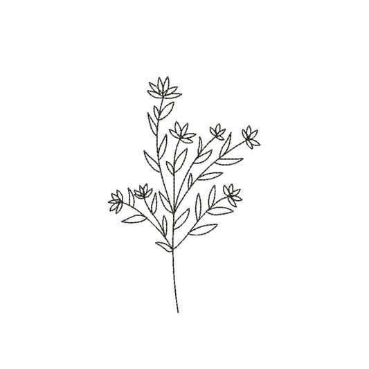 Flower machine embroidery designs - 710093