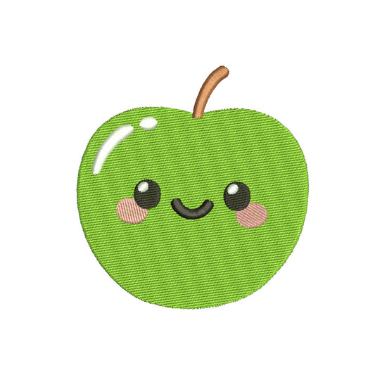 Apple machine embroidery designs - 810003