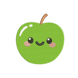 Apple machine embroidery designs - 810003