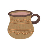 Coffee machine embroidery designs - 810024