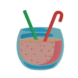 Cocktail machine embroidery designs - 810025