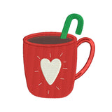 Coffee machine embroidery designs - 810030
