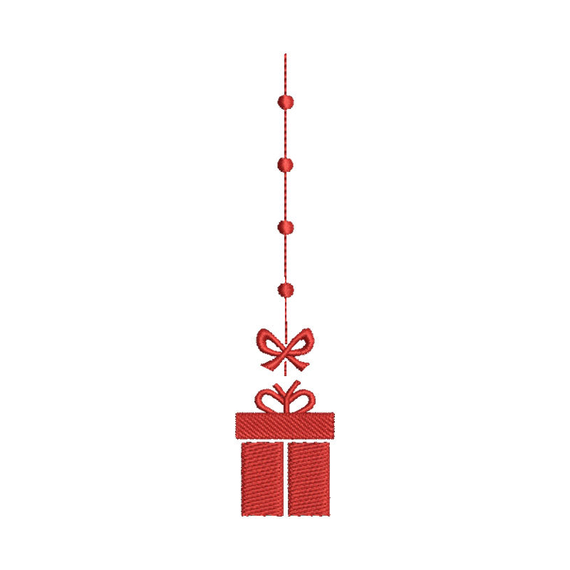 Ornament embroidery designs christmas gift - 910003
