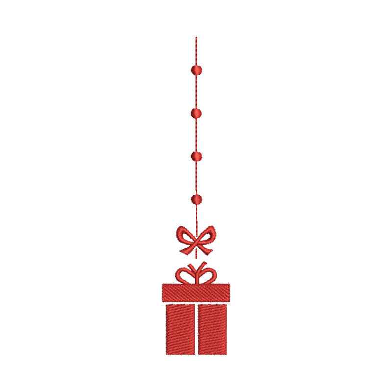 Ornament embroidery designs christmas gift - 910003