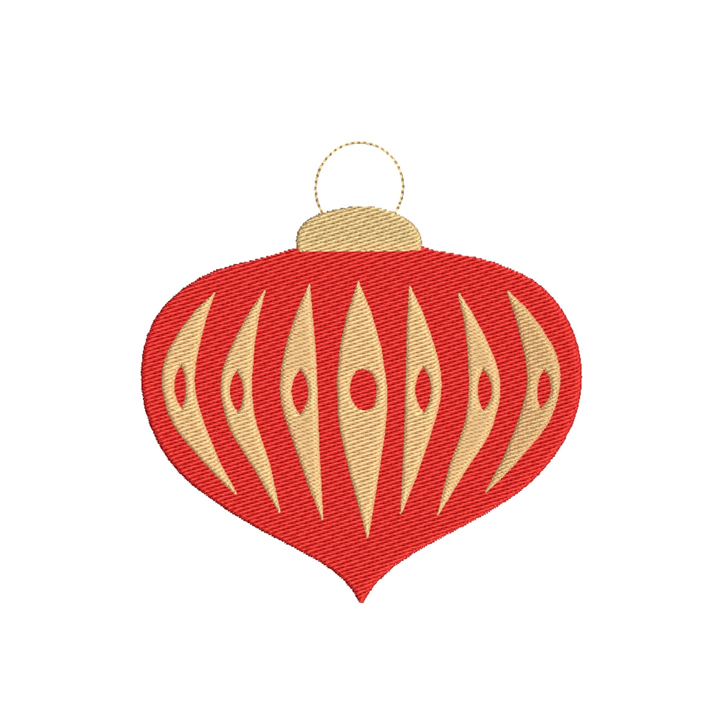 Embroidery designs christmas ornaments - 910093