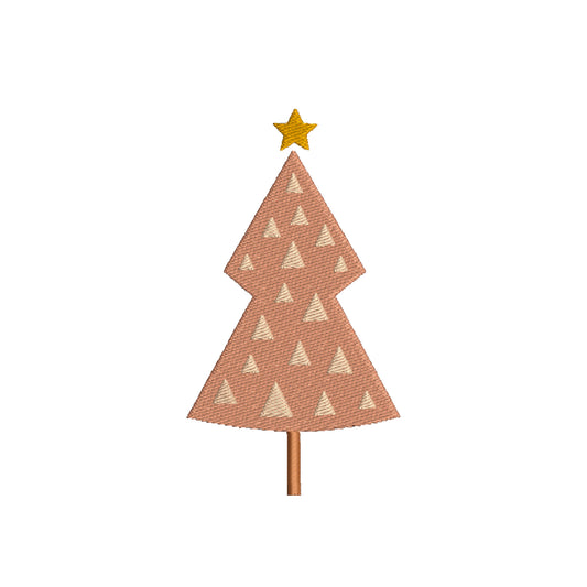Embroidery designs christmas tree - 910112