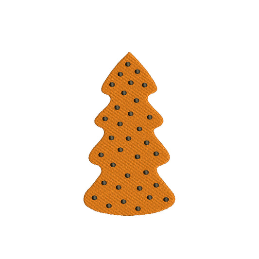 Boho christmas tree embroidery designs - 910113