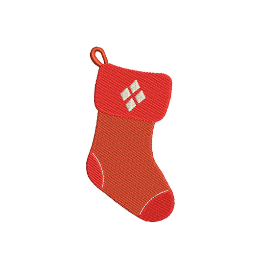 Christmas socks embroidery designs digital - 910129