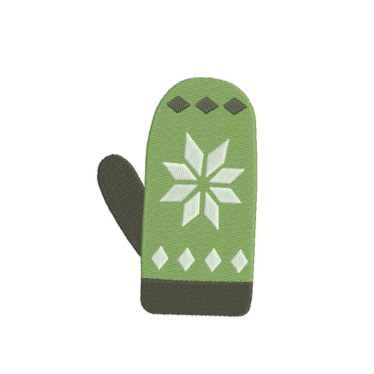 Winter mittens embroidery christmas designs - 910142