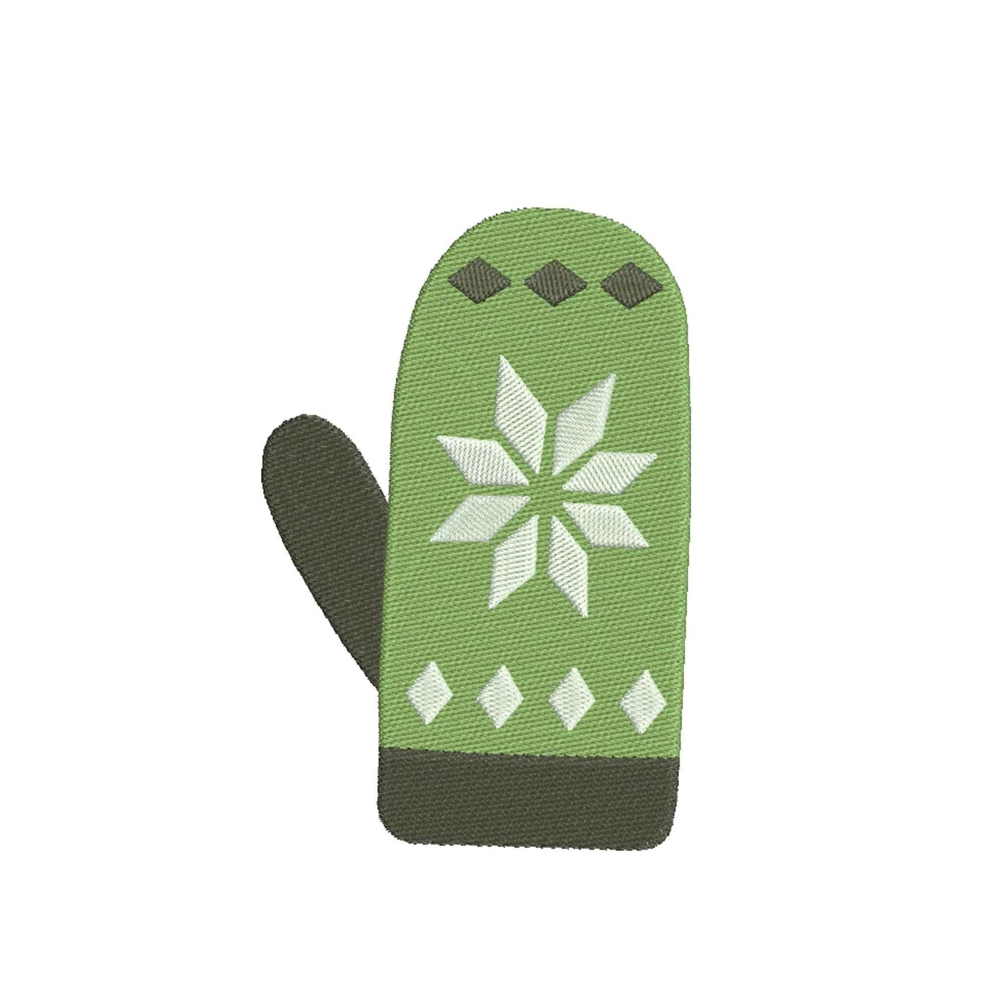 Winter mittens embroidery christmas designs - 910142