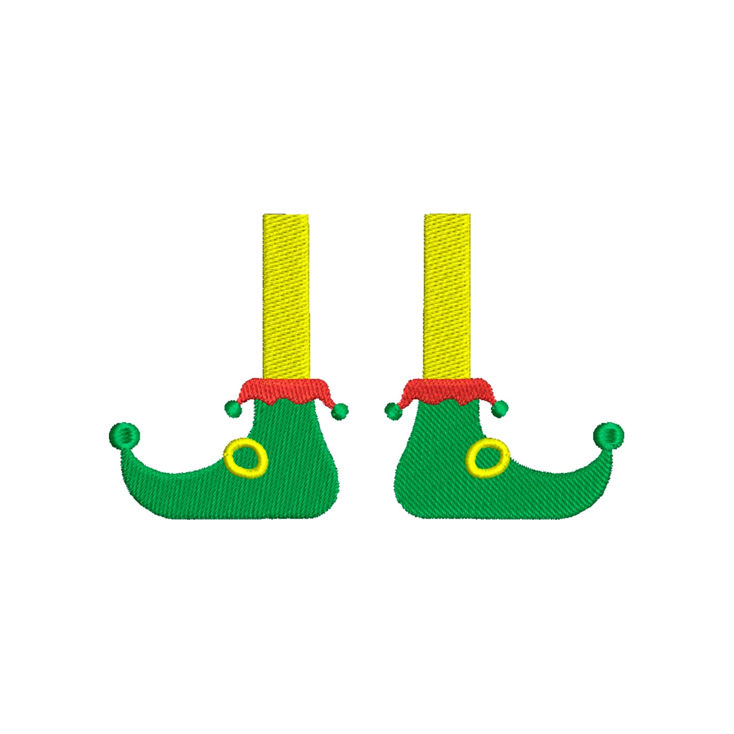 Elf's feet embroidery christmas designs - 910144