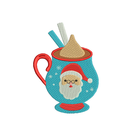 Hot chocolate embroidery designs christmas - 910149