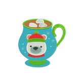 Hot Chocolate Christmas embroidery designs - 910153