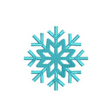 Snowflake christmas embroidery designs - 910167