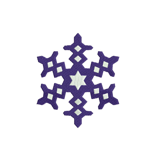 Snowflake embroidery designs christmas - 910169