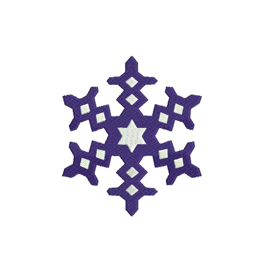 Snowflake embroidery designs christmas - 910169