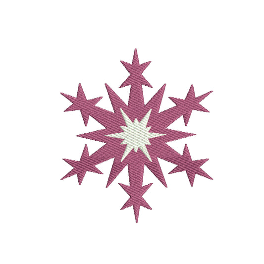 Snowflake embroidery christmas designs - 910175