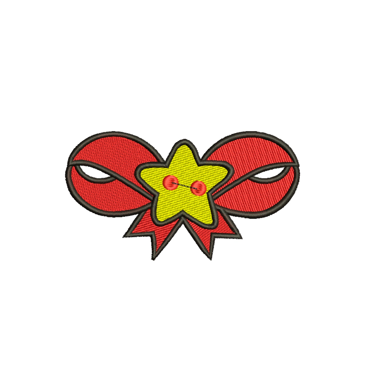 Star Bow christmas embroidery designs christmas - 910221