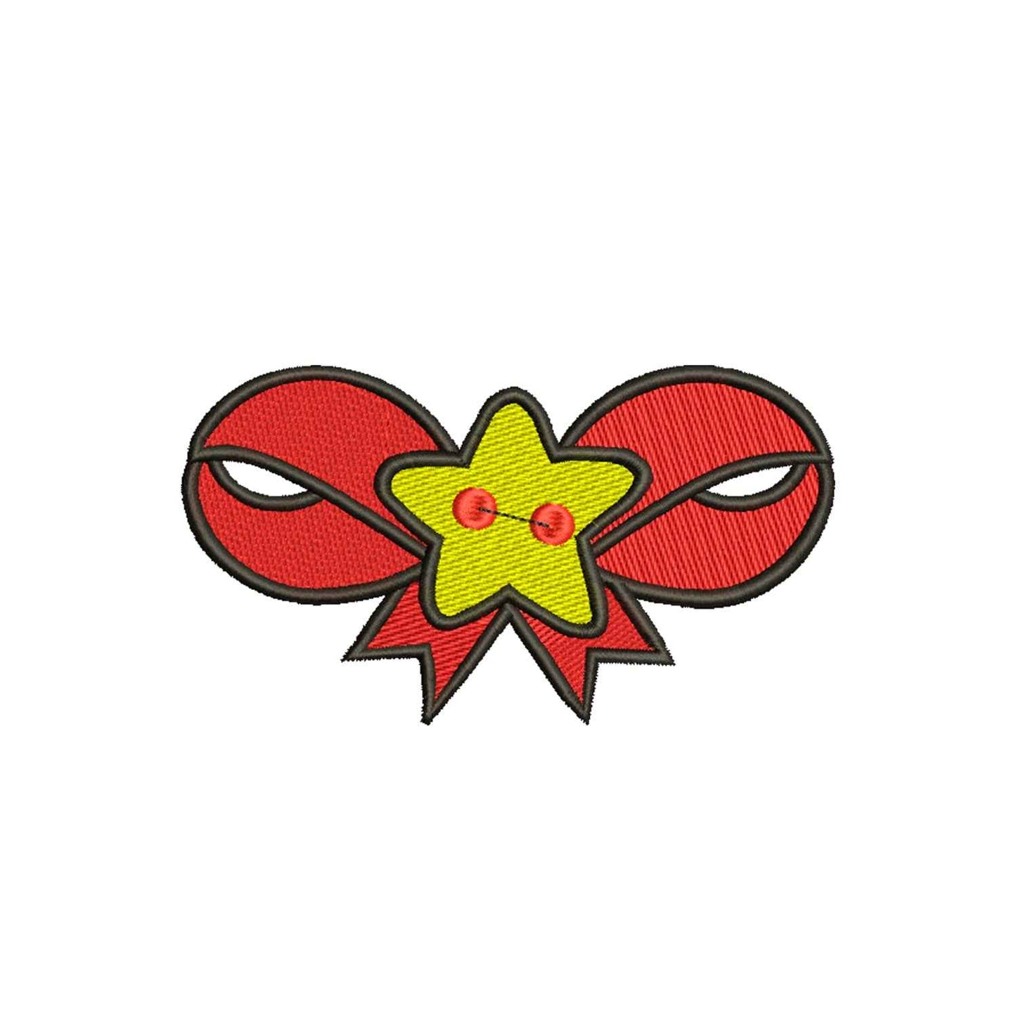 Star Bow christmas embroidery designs christmas - 910221