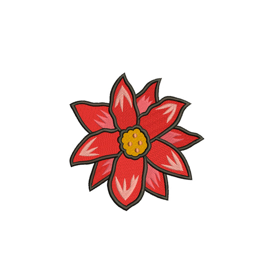 Flower christmas embroidery designs christmas - 910235