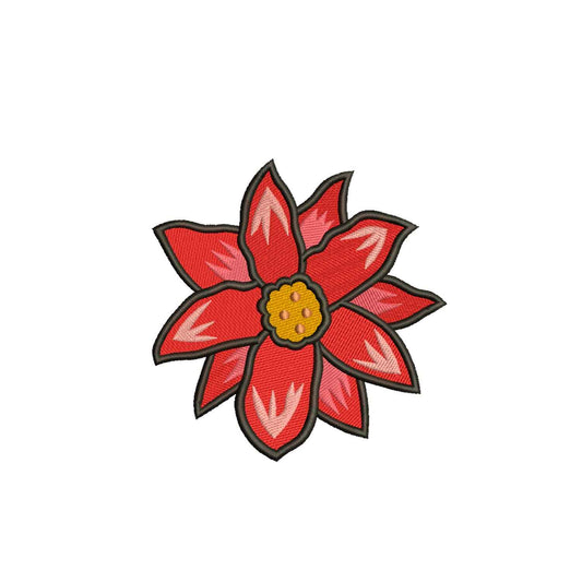 Flower christmas embroidery designs christmas - 910235