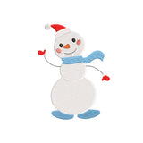 Christmas snowman digital embroidery designs - 910275