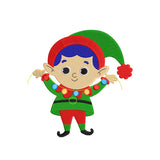 Elf Christmas digital embroidery designs - 910278
