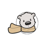 White Bear Winter embroidery designs Christmas - 910311