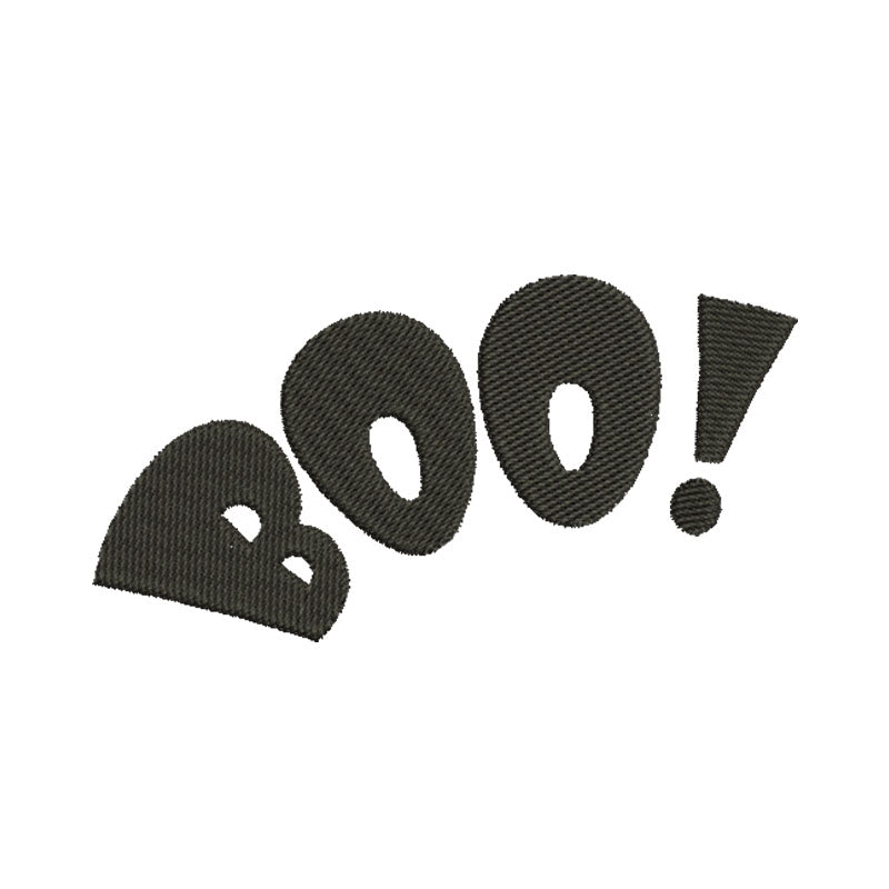 Halloween "Boo !" machine embroidery designs - 930022
