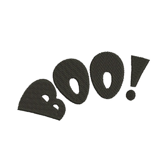 Halloween "Boo !" machine embroidery designs - 930022