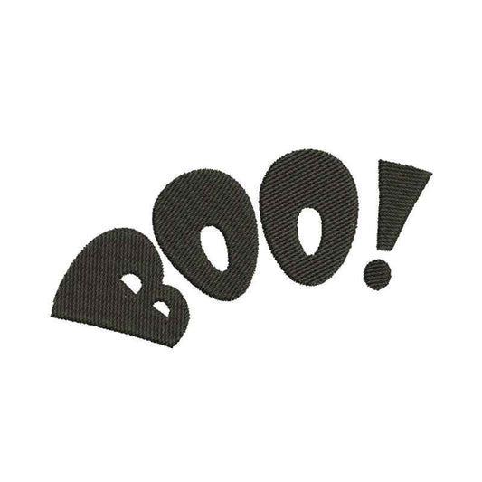 Halloween "Boo !" machine embroidery designs - 930022