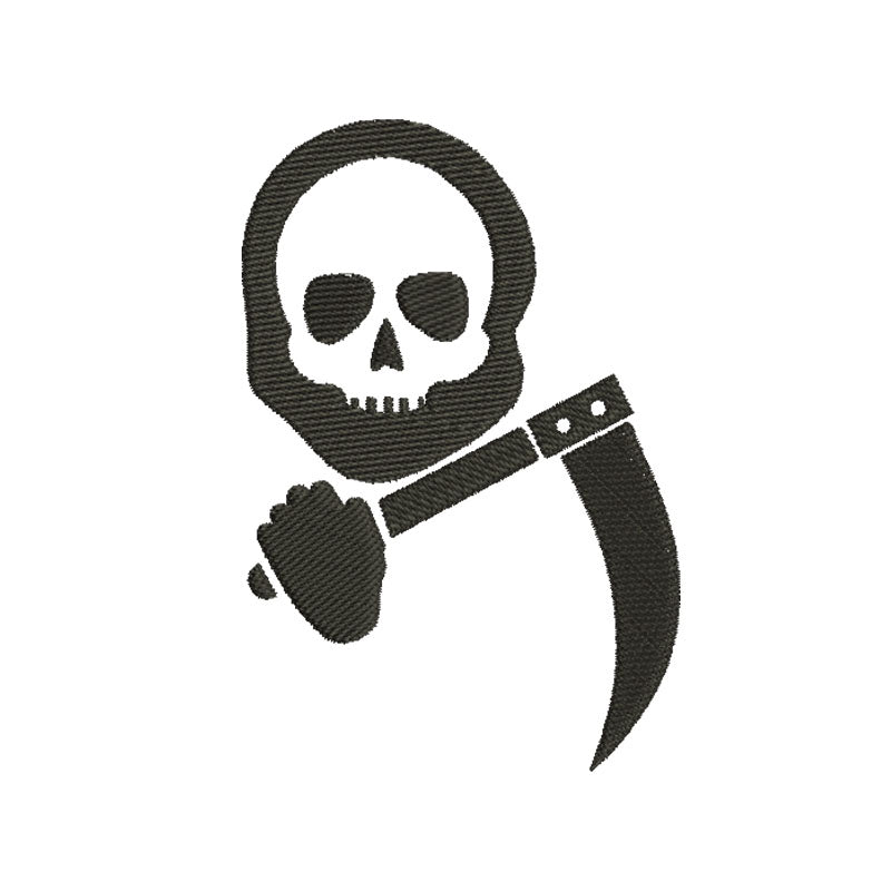 Halloween death machine embroidery designs - 930023