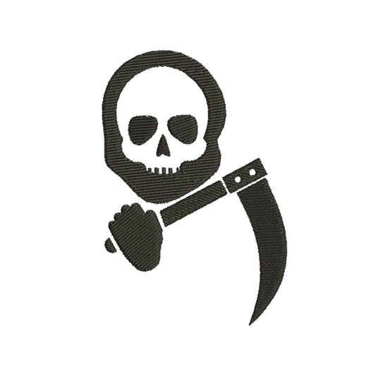 Halloween death machine embroidery designs - 930023